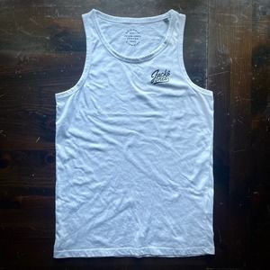**FREE if added to any size bundle** Jack & Jones White Tank Top UK M